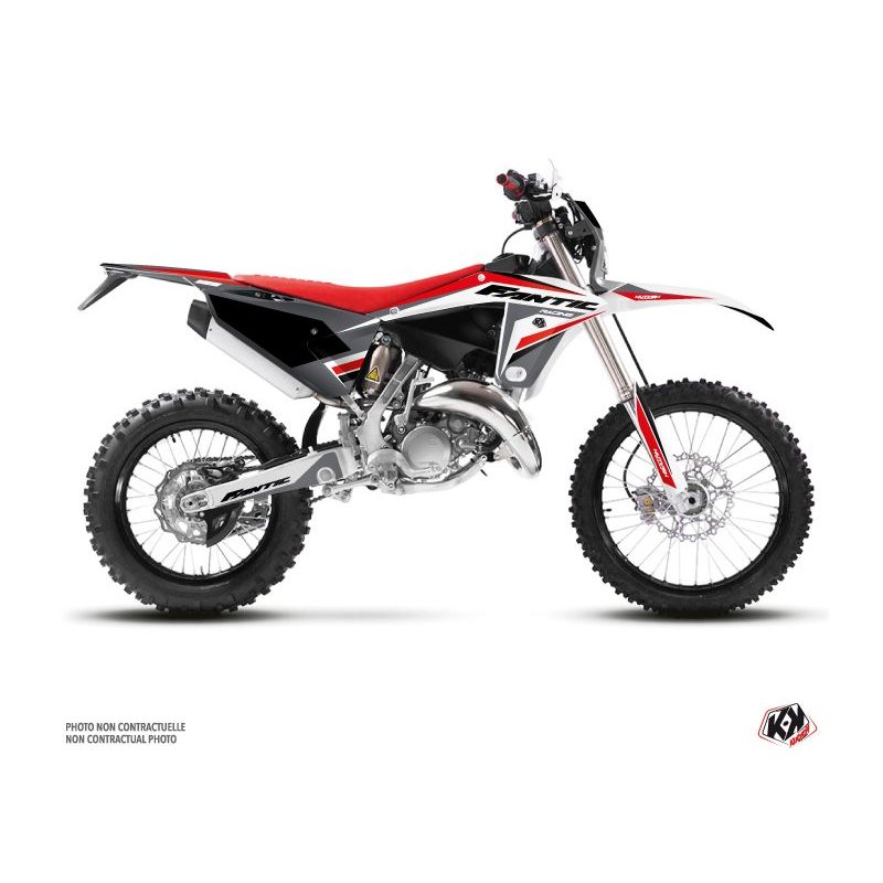 Kit Deco Moto Cross Mantova Fantic 125 XE Noir