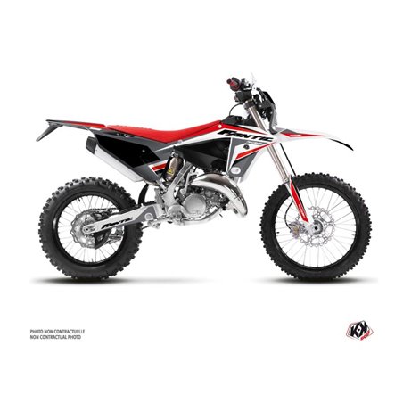 Kit Deco Moto Cross Mantova Fantic 125 XE Noir