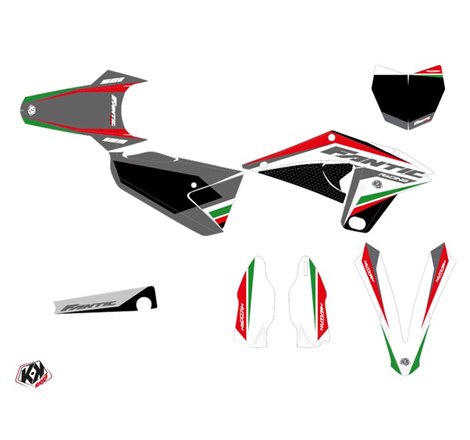 Kit Deco Moto Cross Mantova Fantic 125 XX Vert