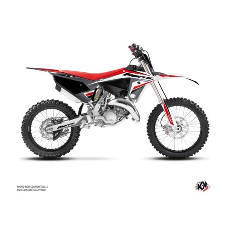 Kit Deco Moto Cross Mantova Fantic 125 XX Noir