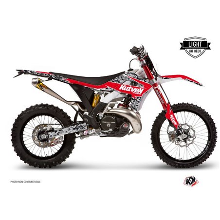 Kit Deco Moto Cross Predator GASGAS 250 EC Noir Rouge