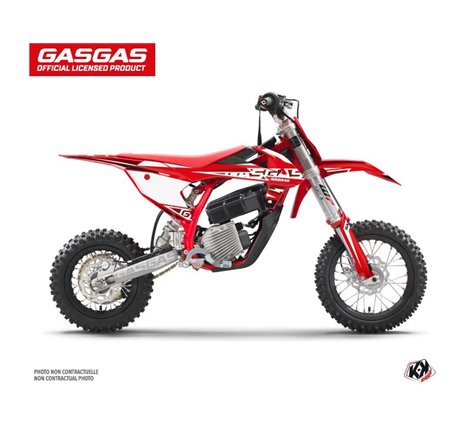 Kit Deco Moto Cross Flash GASGAS MC-E 5 Noir