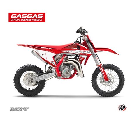 Kit Deco Moto Cross Flash GASGAS MC 65 Rouge