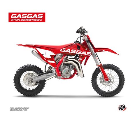 Kit Deco Moto Cross Stella GASGAS MC 65 Rouge