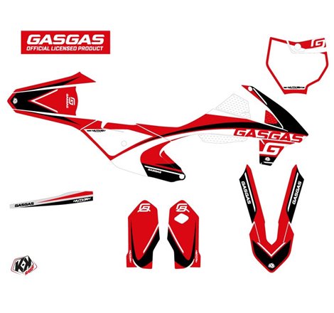 Kit Deco Moto Cross Rush GASGAS MC 85 Noir