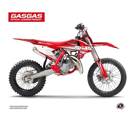 Kit Deco Moto Cross Flash GASGAS MC 85 Rouge