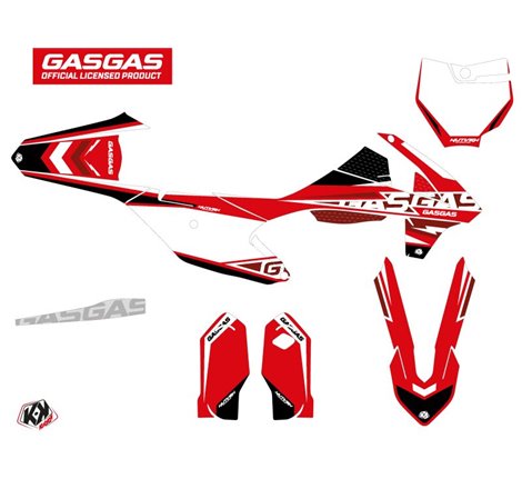 Kit Deco Moto Cross Flash GASGAS MC 85 Noir