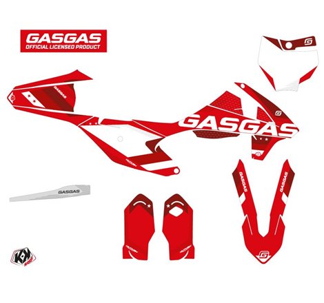 Kit Deco Moto Cross Stella GASGAS MC 85 Rouge