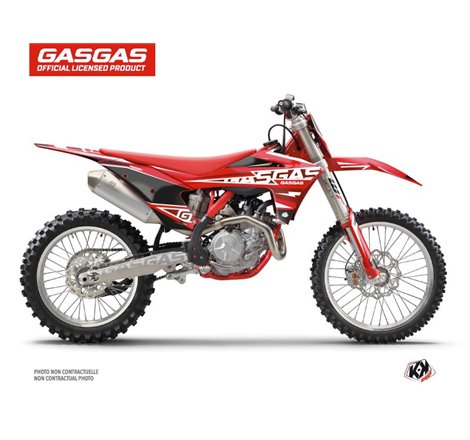 Kit Deco Moto Cross Flash GASGAS MC 125 Noir