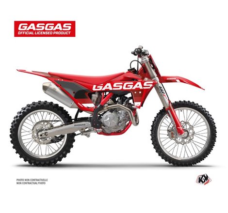 Kit Deco Moto Cross Stella GASGAS MC 125 Rouge