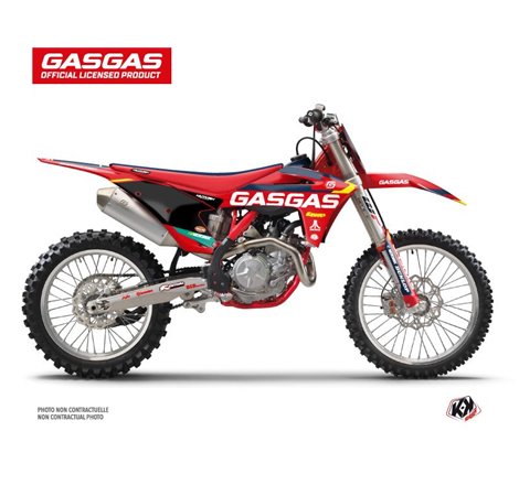 Kit Deco Moto Cross SX-K21 GASGAS MC 125 Rouge