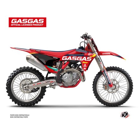 Kit Deco Moto Cross SX-K21 GASGAS MC 125 Rouge