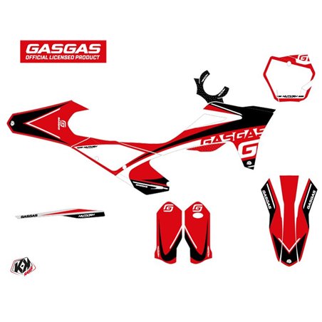 Kit Deco Moto Cross Rush GASGAS MCF 450 Noir