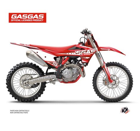 Kit Deco Moto Cross Flash GASGAS MCF 450 Noir