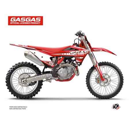 Kit Deco Moto Cross Flash GASGAS MCF 450 Noir