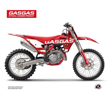 Kit Deco Moto Cross Stella GASGAS MCF 450 Rouge