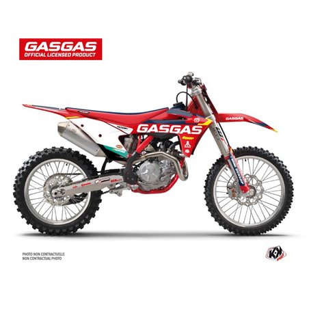 Kit Deco Moto Cross SX-K21 GASGAS MCF 450 Rouge