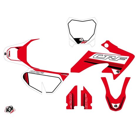 Kit Deco Moto Cross First Honda 50 CRF Rouge