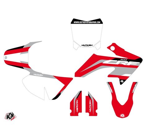 Kit Deco Moto Cross League Honda 50 CRF Gris