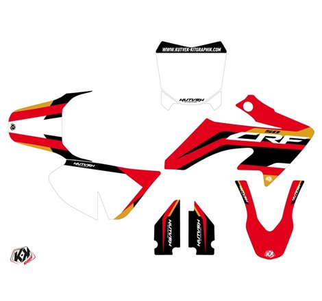 Kit Deco Moto Cross League Honda 50 CRF Gold