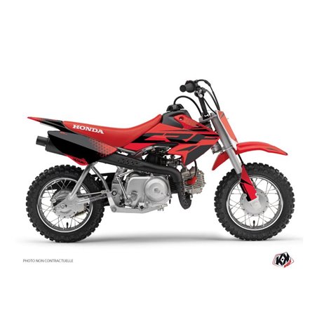 Kit Deco Moto Cross Nasting Honda 50 CRF Rouge