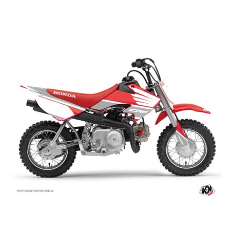 Kit Deco Moto Cross Wing Honda 50 CRF Gris