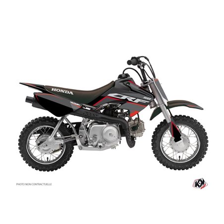 Kit Deco Moto Cross Dyna Honda 50 CRF Noir