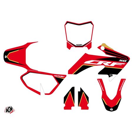 Kit Deco Moto Cross Dyna Honda 50 CRF Gold