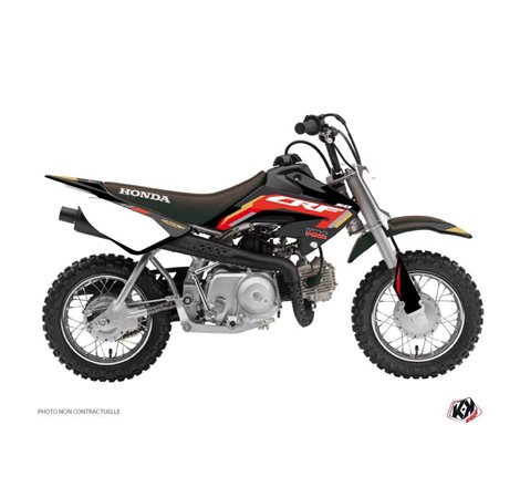 Kit Deco Moto Cross Works Honda 50 CRF Noir