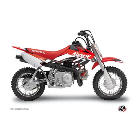 Kit Deco Moto Cross Stage Honda 50 CRF Rouge