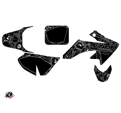 Kit Deco Moto Cross Zombies Dark Honda 50 CRF Noir