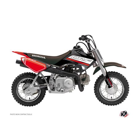 Kit Deco Moto Cross First Honda 50 CRF Noir