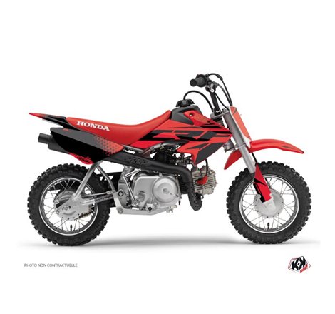 Kit Deco Moto Cross Nasting Honda 50 CRF Rouge