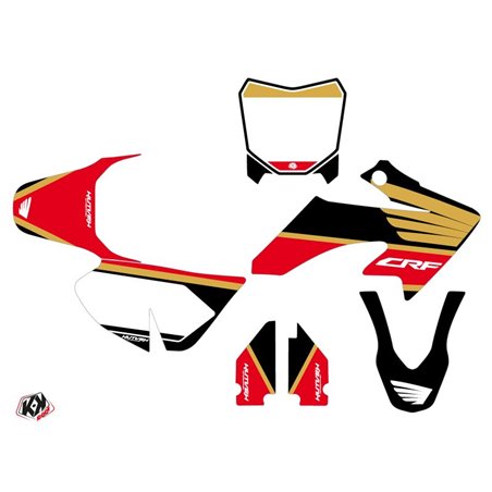 Kit Deco Moto Cross Wing Honda 50 CRF Gold