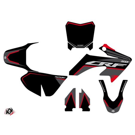 Kit Deco Moto Cross Dyna Honda 50 CRF Noir