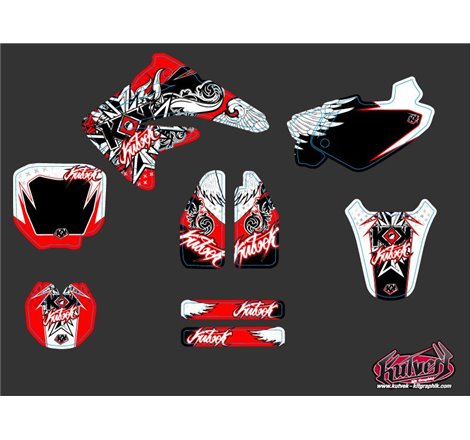 Kit Deco Moto Cross Demon Honda 85 CR