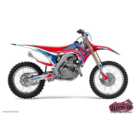 Kit Deco Moto Cross Pulsar Honda 85 CR Bleu