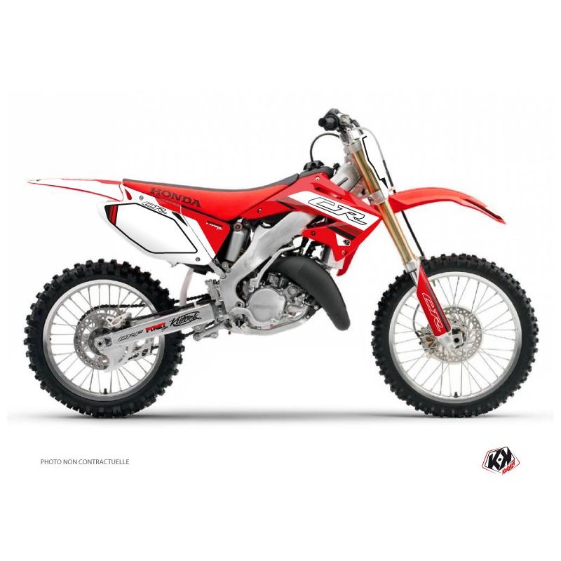 Kit Deco Moto Cross First Honda 125 CR Rouge