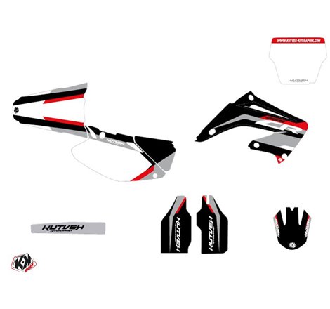 Kit Deco Moto Cross League Honda 125 CR Noir