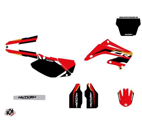 Kit Deco Moto Cross League Honda 125 CR Gold