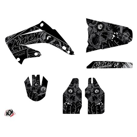 Kit Deco Moto Cross Zombies Dark Honda 125 CR Noir