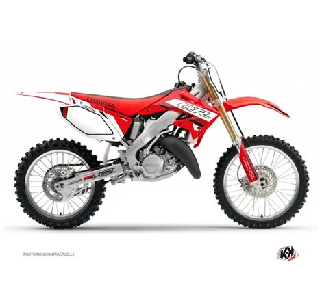 Kit Deco Moto Cross First Honda 125 CR Rouge