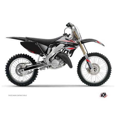 Kit Deco Moto Cross Nasting Honda 125 CR Gris Rouge