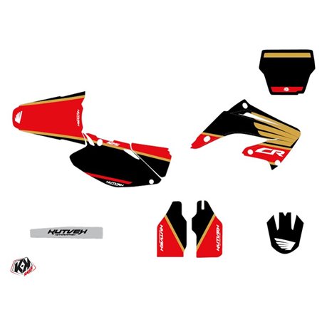 Kit Deco Moto Cross Wing Honda 125 CR Gold