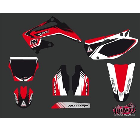 Kit Deco Moto Cross Pulsar Honda 125 CR Noir