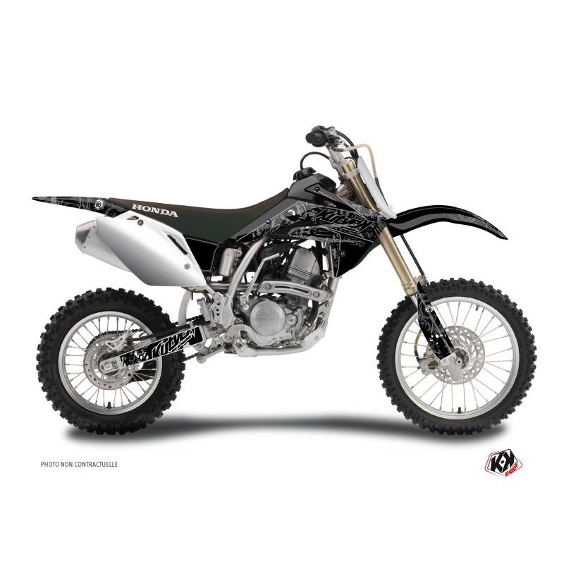 Kit Deco Moto Cross Zombies Dark Honda 125 CR Noir