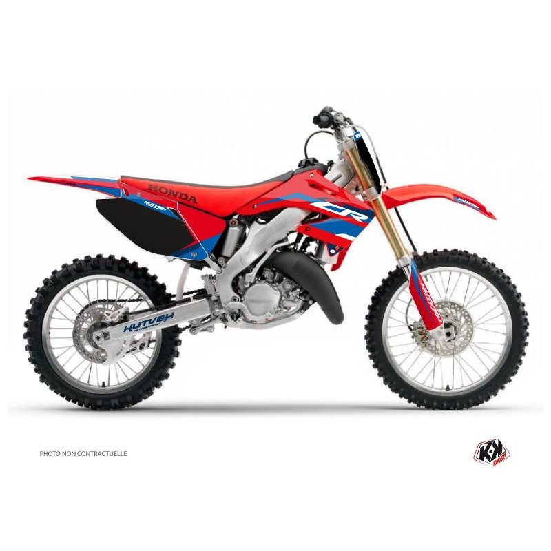 Kit Deco Moto Cross League Honda 125 CR Rouge