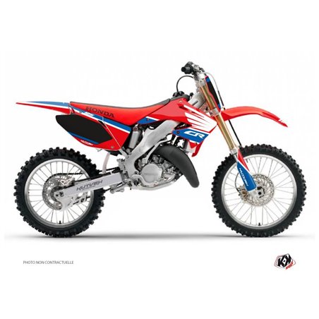 Kit Deco Moto Cross Wing Honda 125 CR Bleu