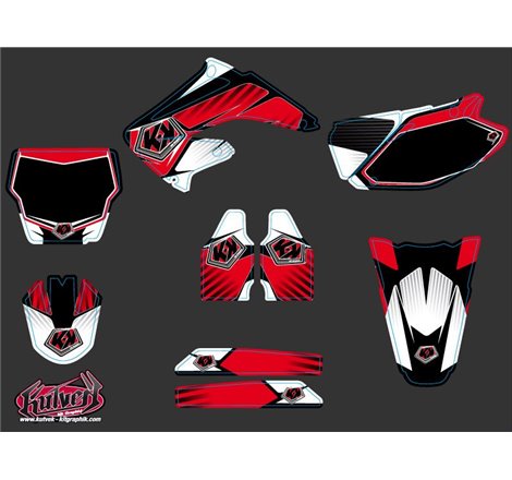 Kit Deco Moto Cross Factory Honda 125 CR