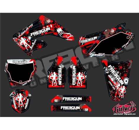 Kit Deco Moto Cross Freegun Honda 125 CR